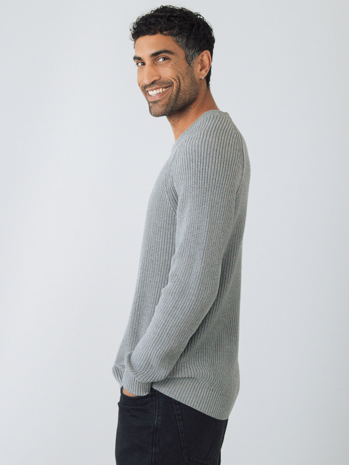 Maglione heavy knit uomo