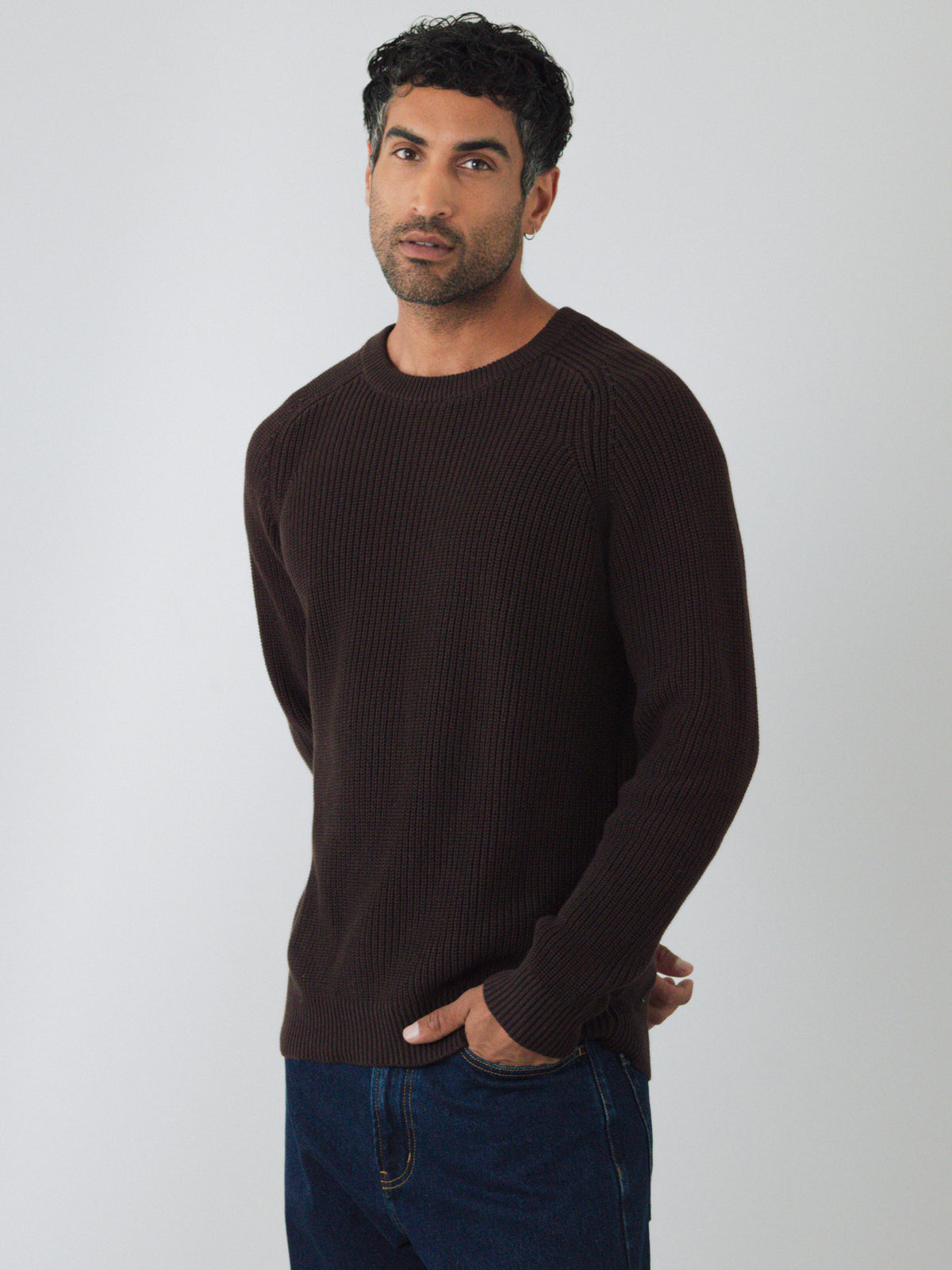 Maglione heavy knit uomo