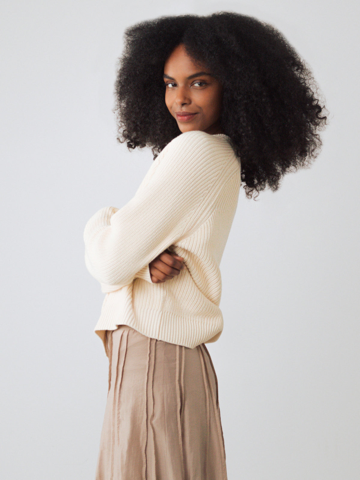 Maglione pesante donna