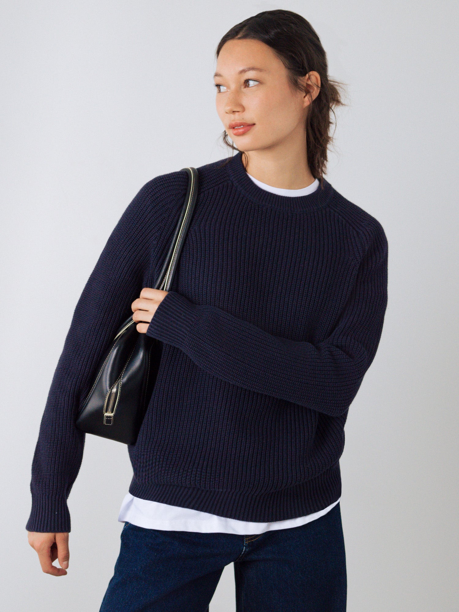 Women Heavy Knit Jumper