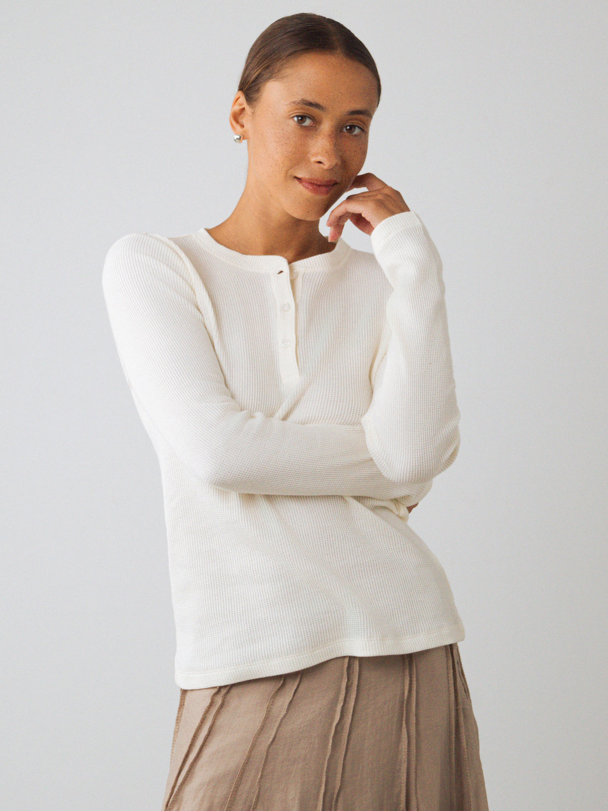 Maglia Henley lunga
