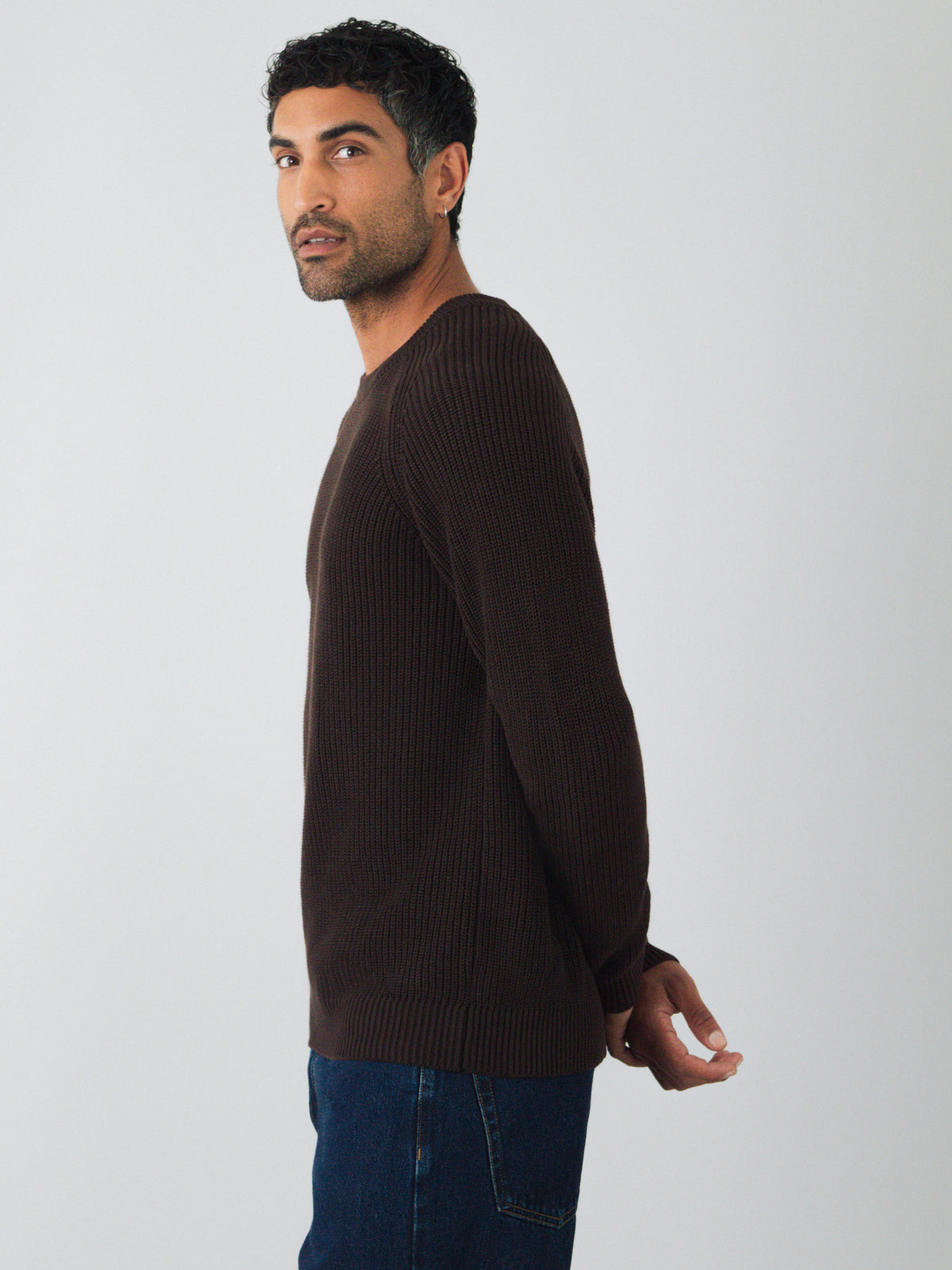 Maglione heavy knit uomo
