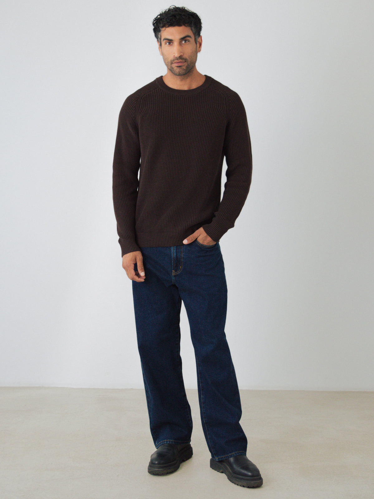 Maglione heavy knit uomo