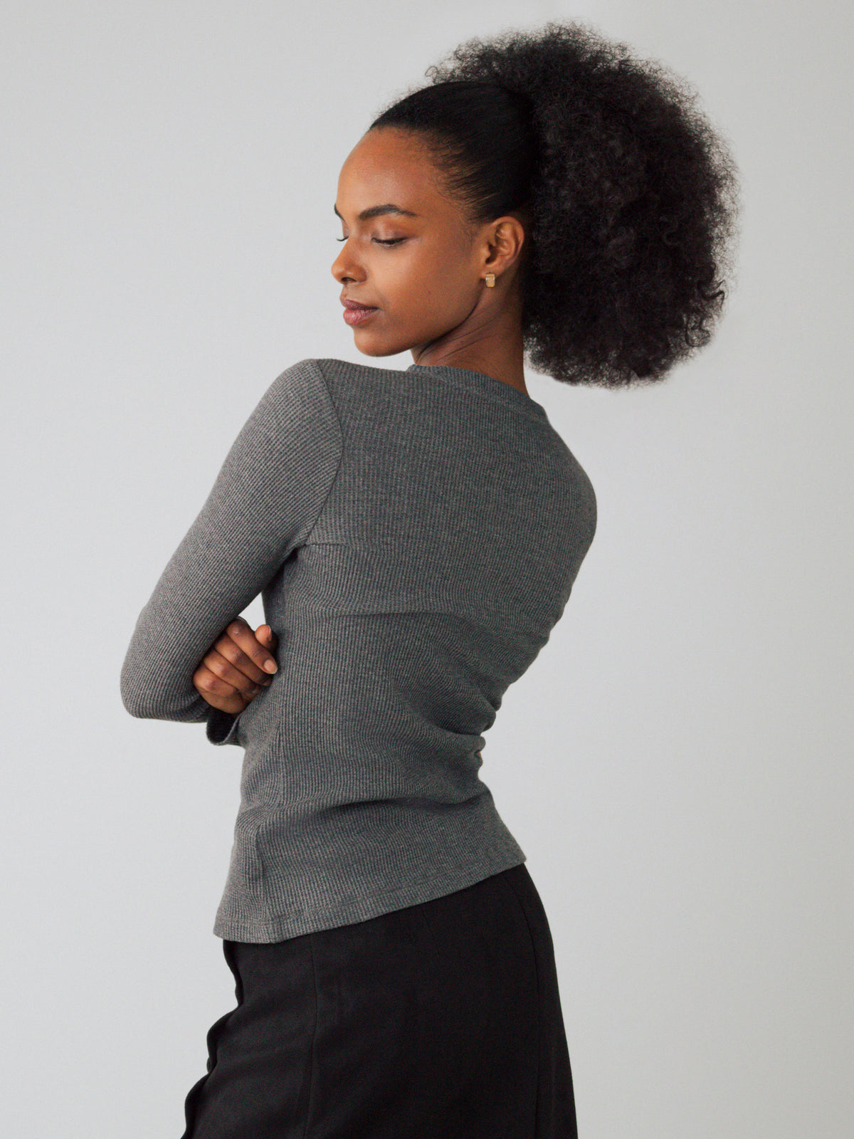 Maglia Henley lunga