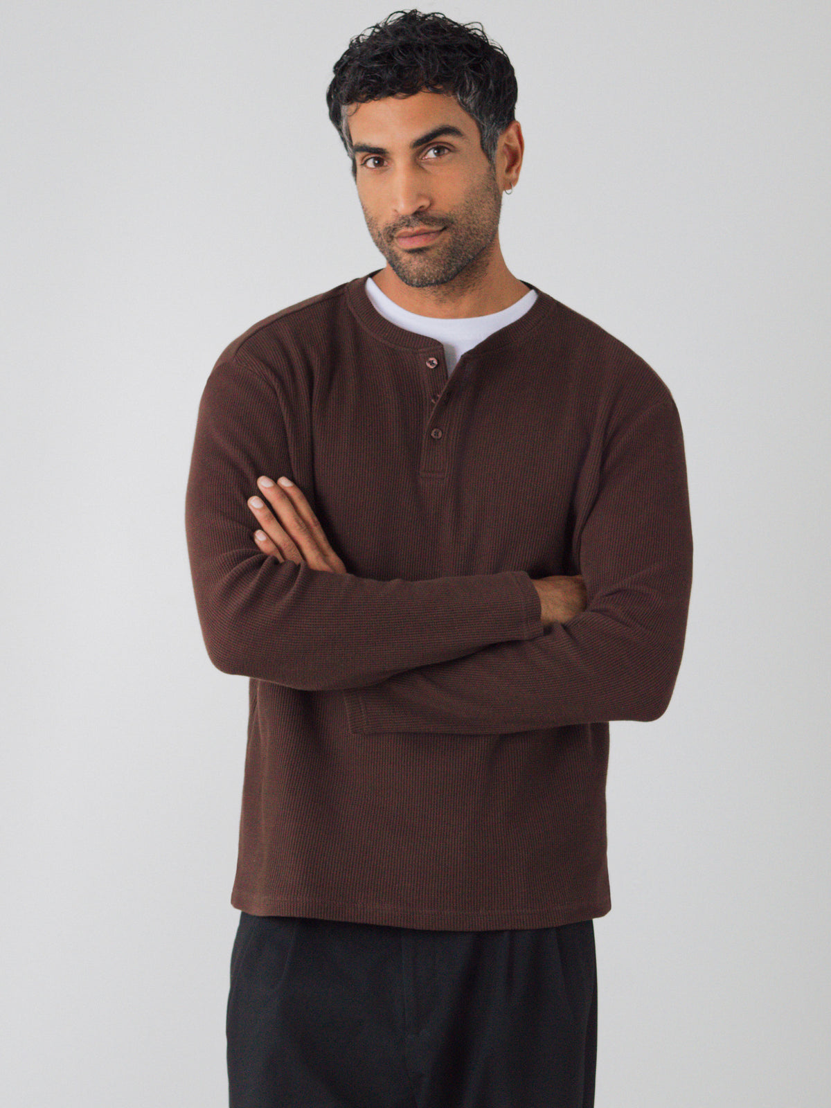 Lang Henley-shirt