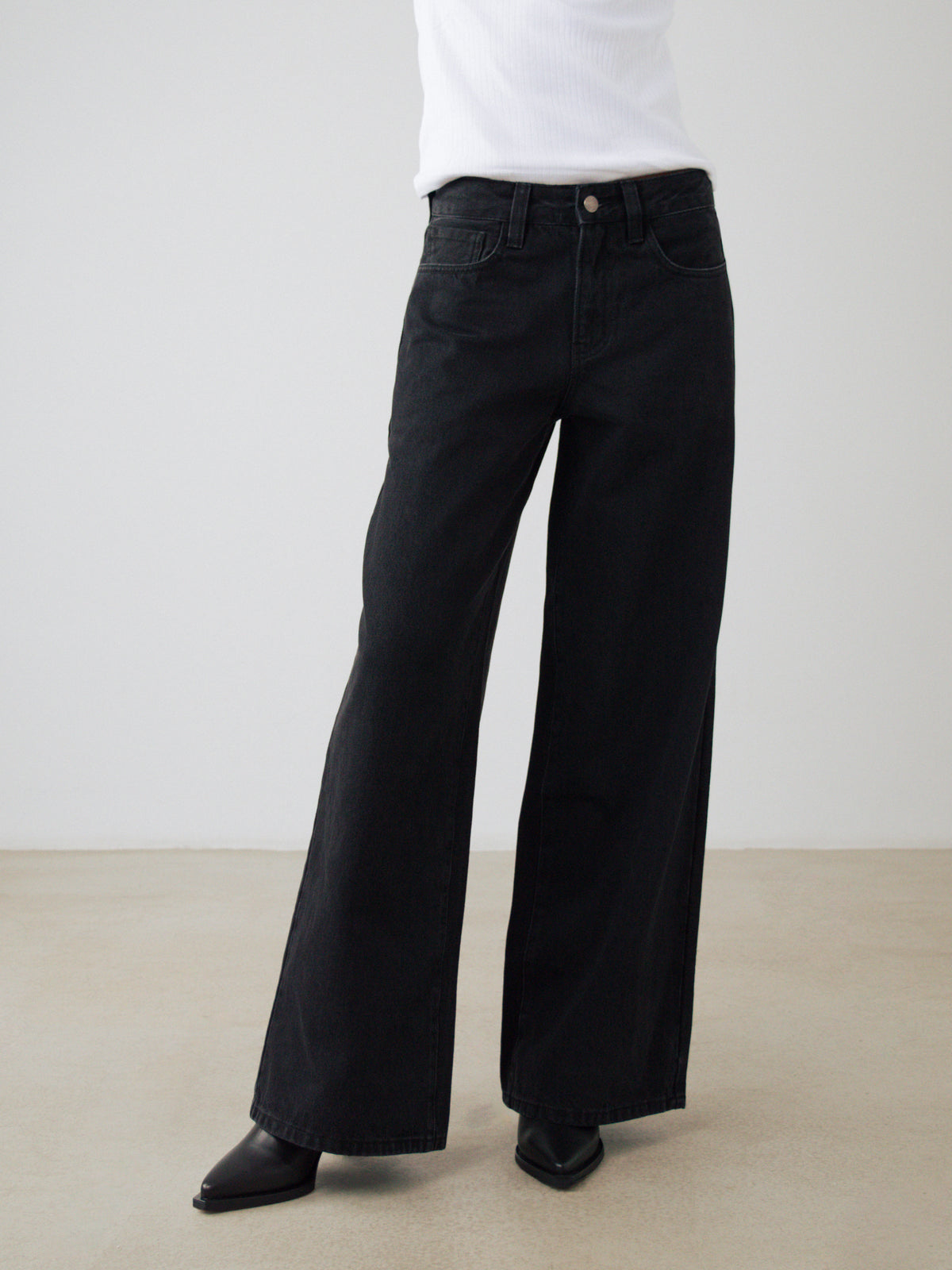 Jeans a zampa larga